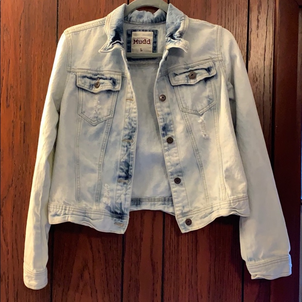 Distressed Denim Jacket